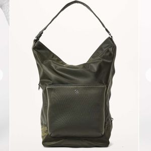 NWT Lululemon Bag All Day Hobo 21L Olive Green